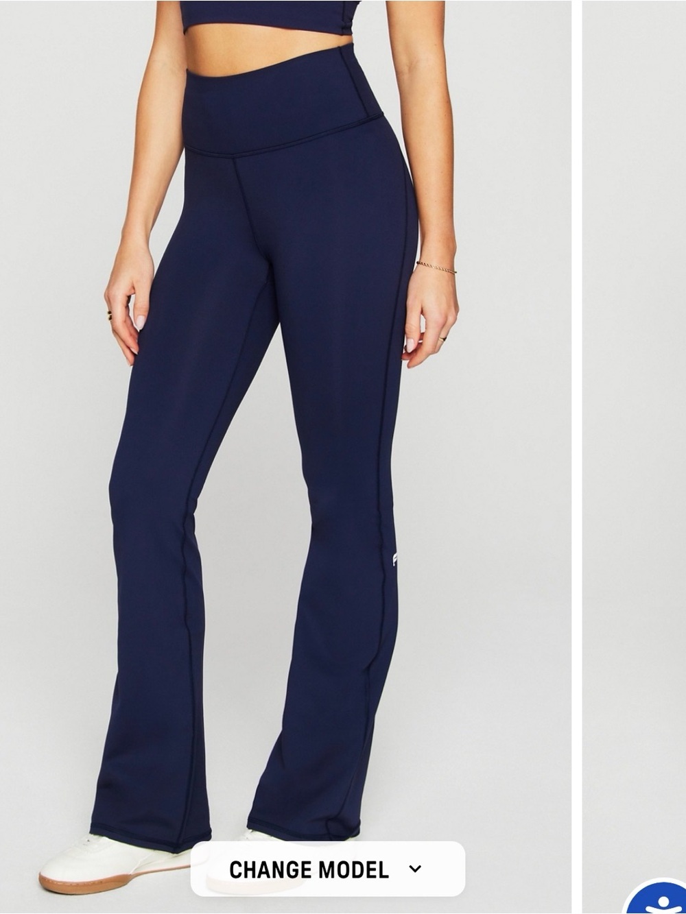 New Fabletics Define PowerHold® High-Waisted Flare Pant XS